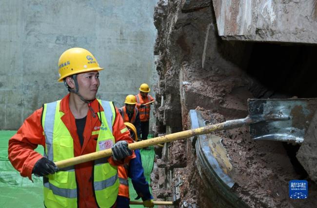 合(hé)肥軌道交通4号(hao)線南延線全線(xiàn)“洞通”