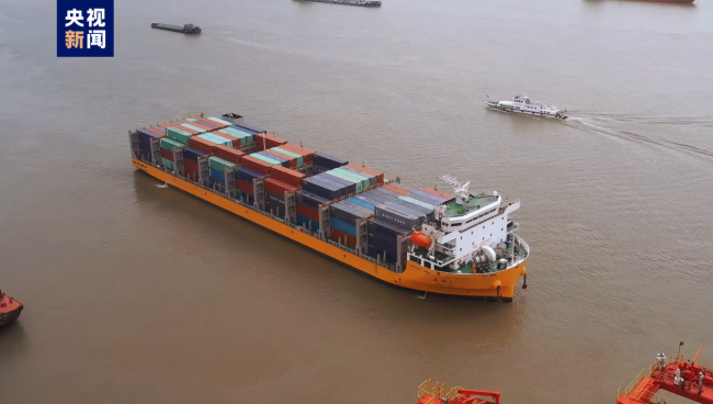 萬噸海輪首次入(ru)境陽邏港！