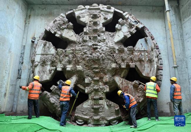 合肥軌道(dao)交通4号線南延(yán)線全線“洞通”