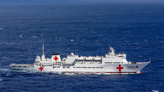 “和平方舟(zhou)”航程累計達(da)280800海裡